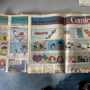 3 Vintage 1993 & 1996 Sunday Comics Funnies Indianapolis Star Newspaper Strips